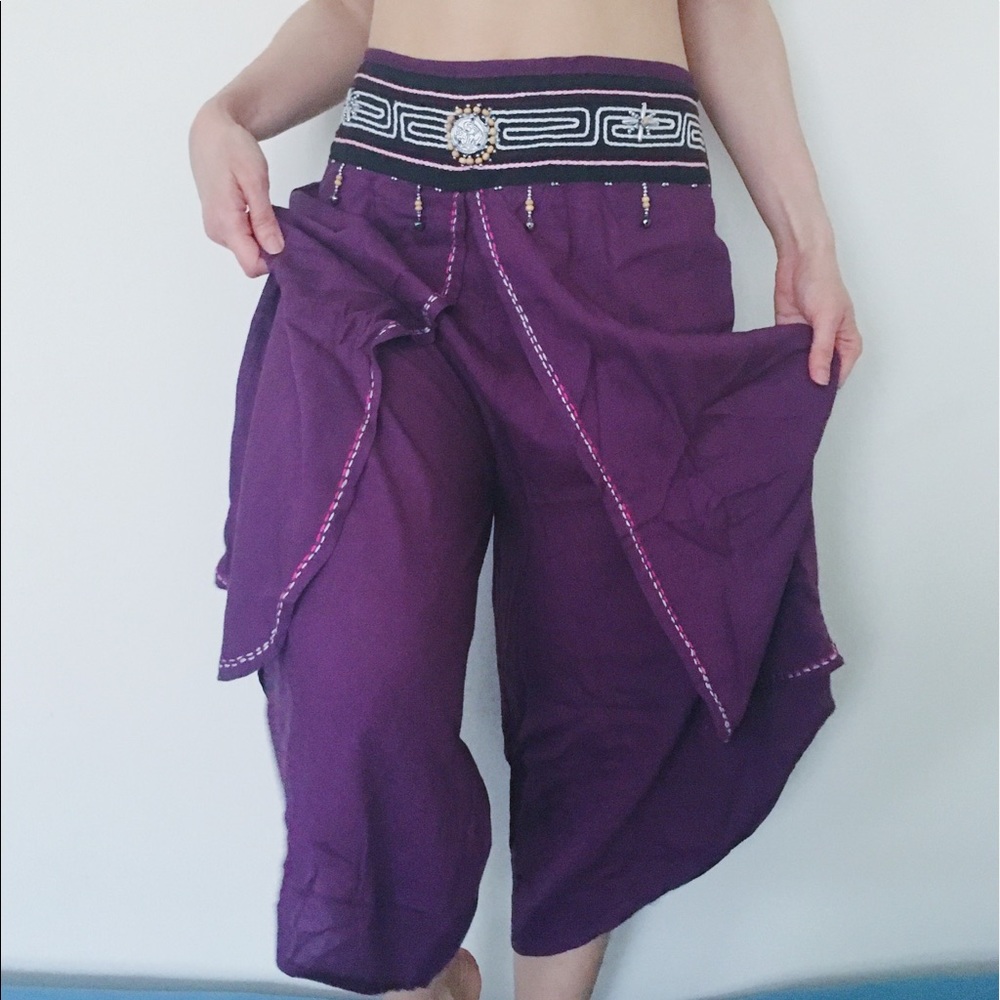 Authentic Beaded Pants from Cambodia